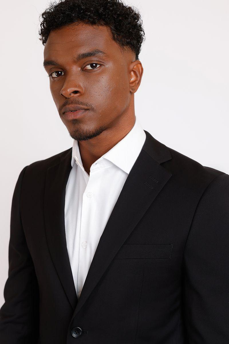 Costume Super Slim Poliviscose Out (Pa) Preto - 3