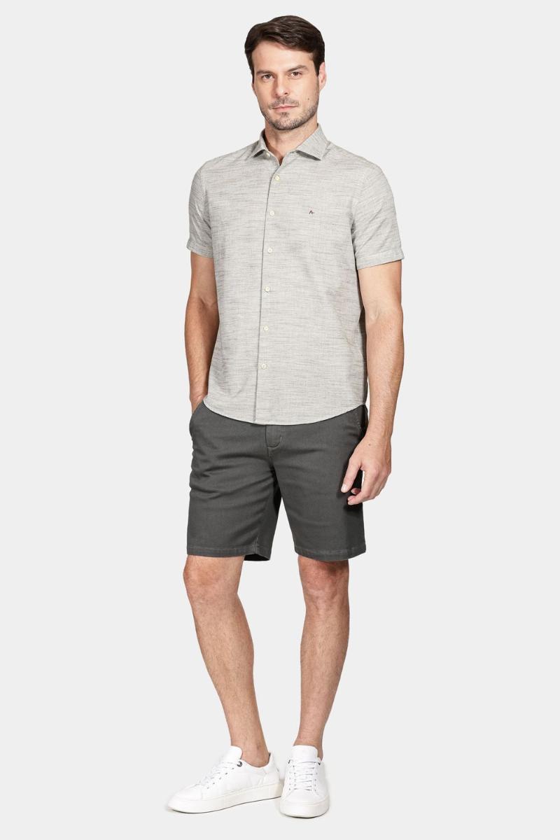 Camisa Aramis Regular Flame Verde Militar - 2