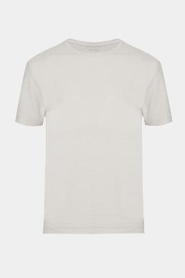 Camiseta Basica Com Textura Ottoman Marfim 116