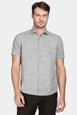 Camisa Regular Flame Preto