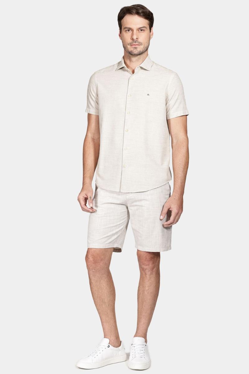 Camisa Aramis Regular Flame Areia - 2