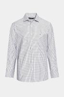 Camisa Aramis Regular Tricoline Xadrez Branco e Preto - 5