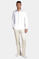 Camisa Aramis Manga Longa Slim Cetim Branco - 2