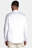 Camisa Aramis Manga Longa Slim Cetim Branco