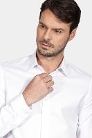 Camisa Aramis Slim Pima Stretch Maquinetada Branco - 3