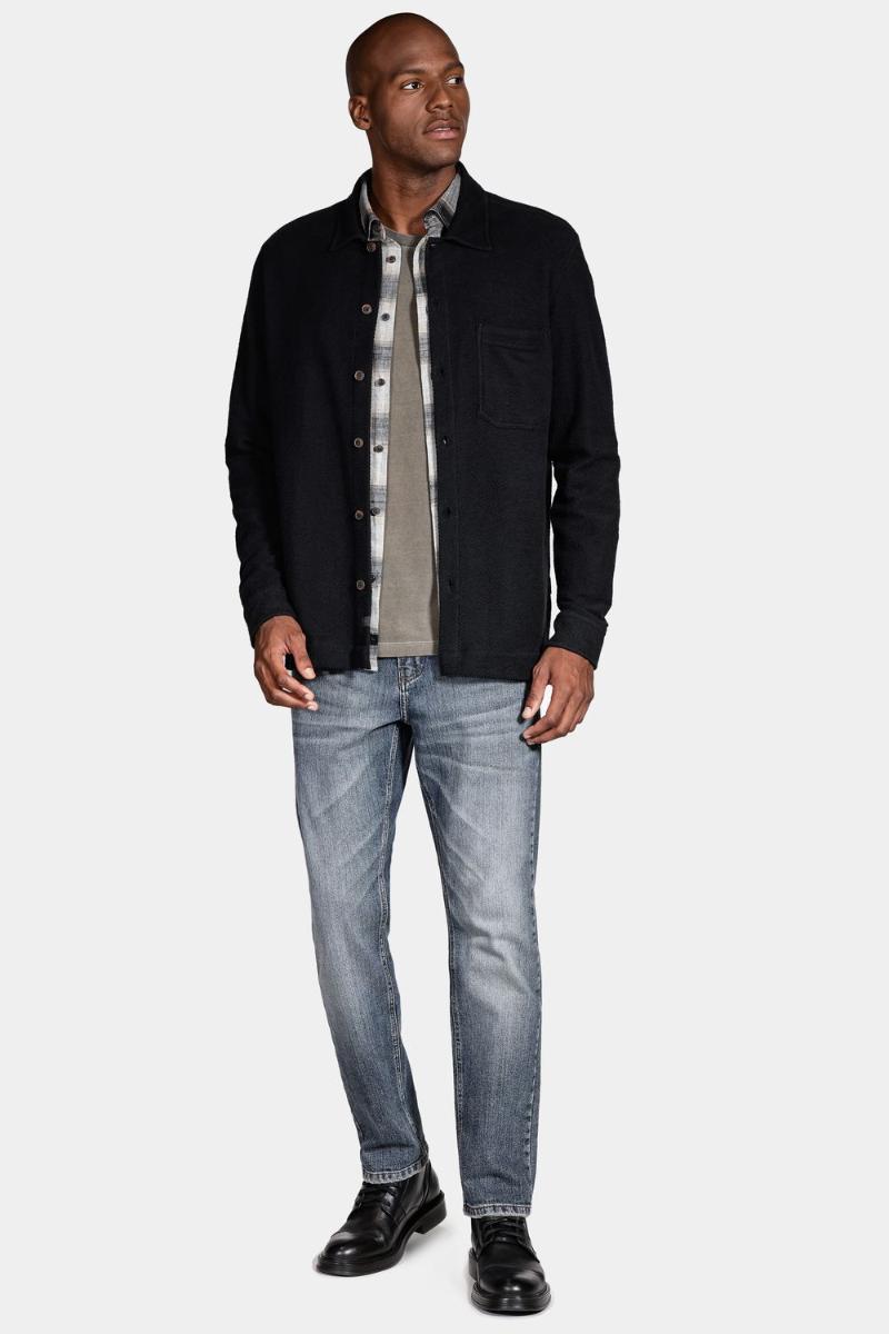 Camisa Aramis Manga Longa Move Overshirt Moletom Preto - 2