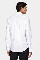 Camisa Aramis Slim Pima Stretch Maquinetada Branco