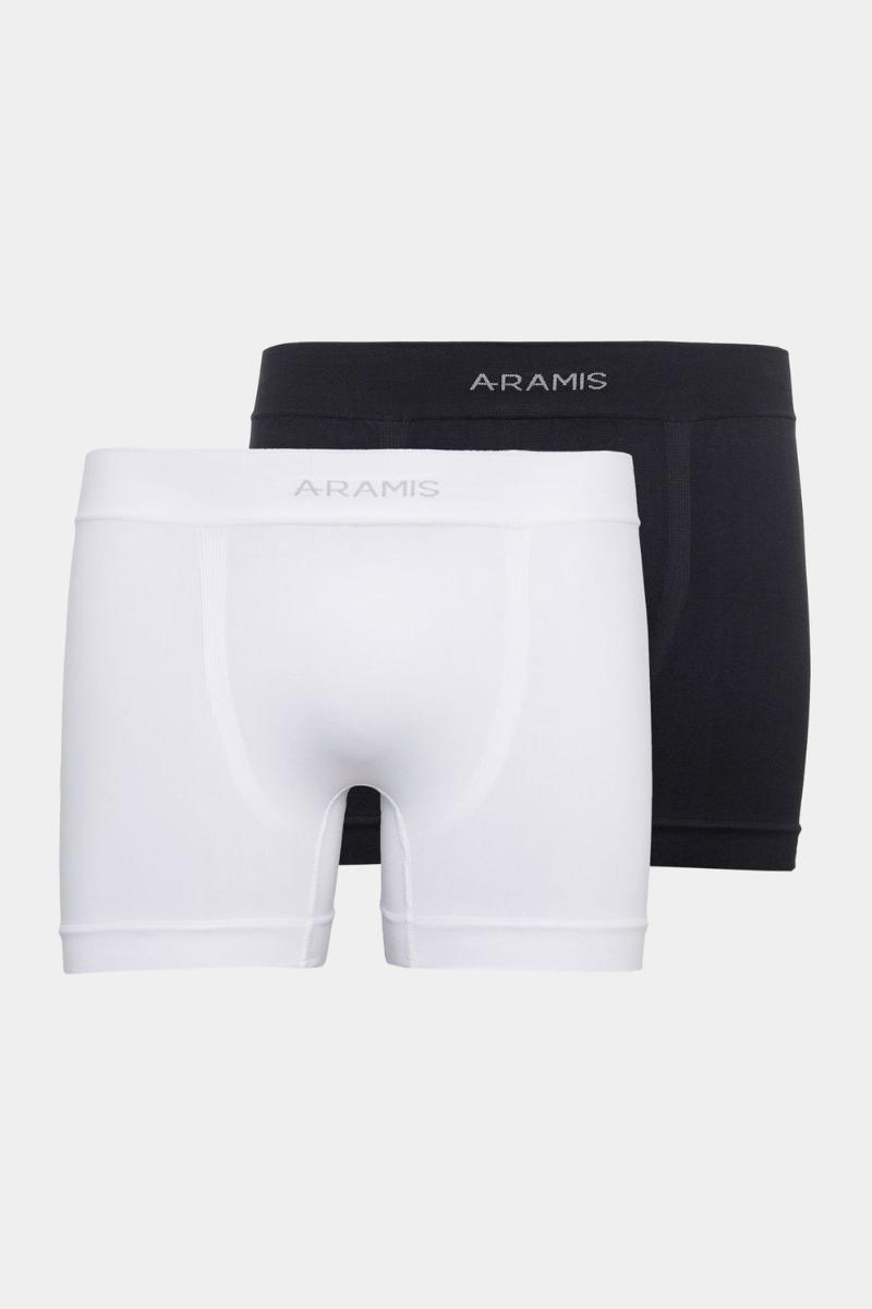 Kit Aramis 2 Cuecas Boxer Sem Costura Diversas - 1