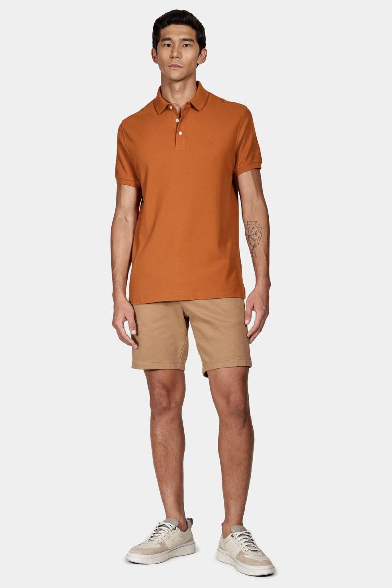 Polo Aramis Piquet Básica Caramelo - 2