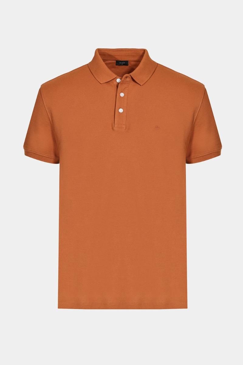 Polo Aramis Piquet Básica Caramelo - 5