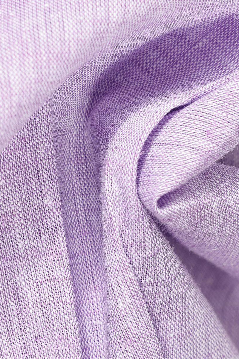 Camisa Aramis Regular Linho Algodão Surat Lilás - 5