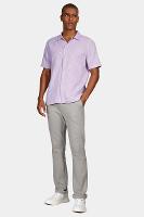 Camisa Aramis Regular Linho Algodão Surat Lilás - 2