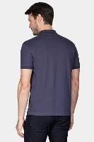 Polo Aramis Malha Lisa Azul Marinho