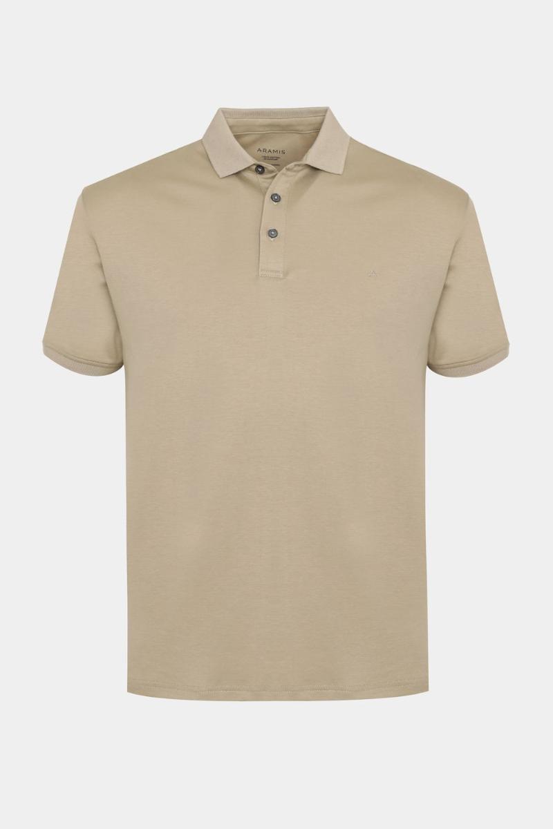 Polo Aramis Tshirt Liquid Cotton Caqui - 1