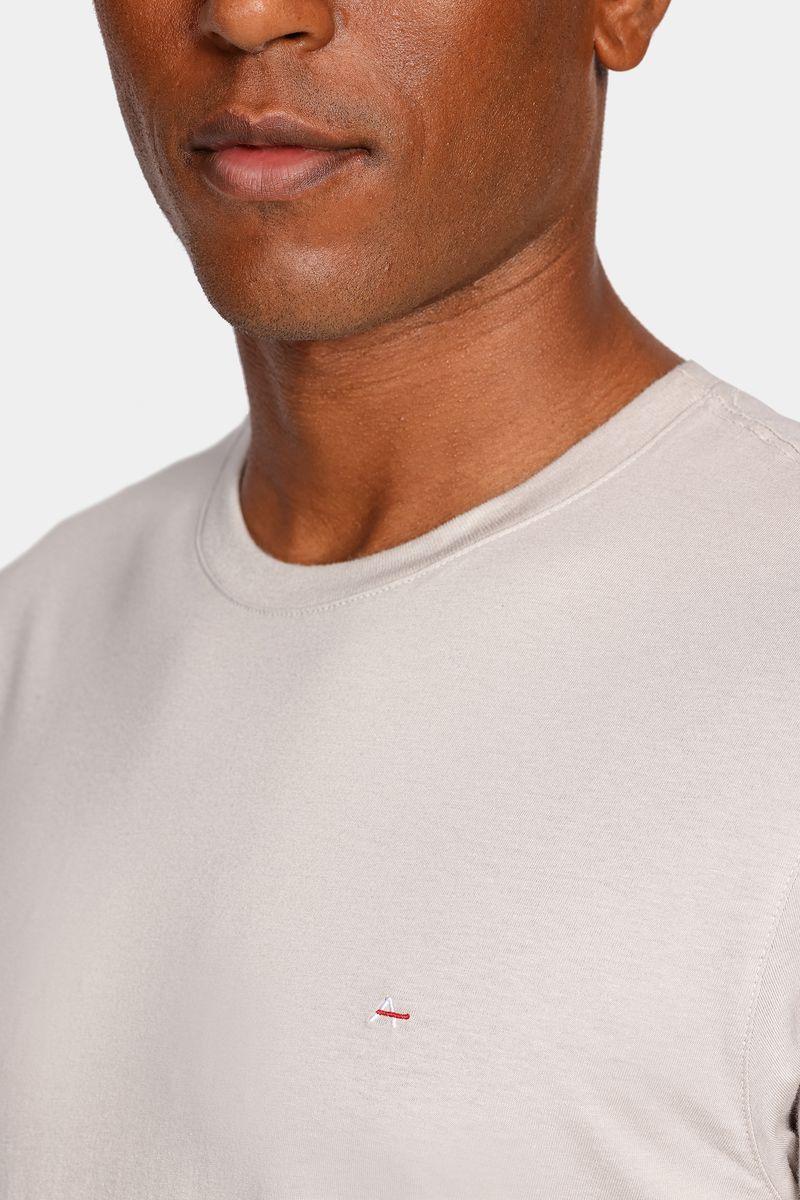 Camiseta Básica Cáqui Pedra - 3