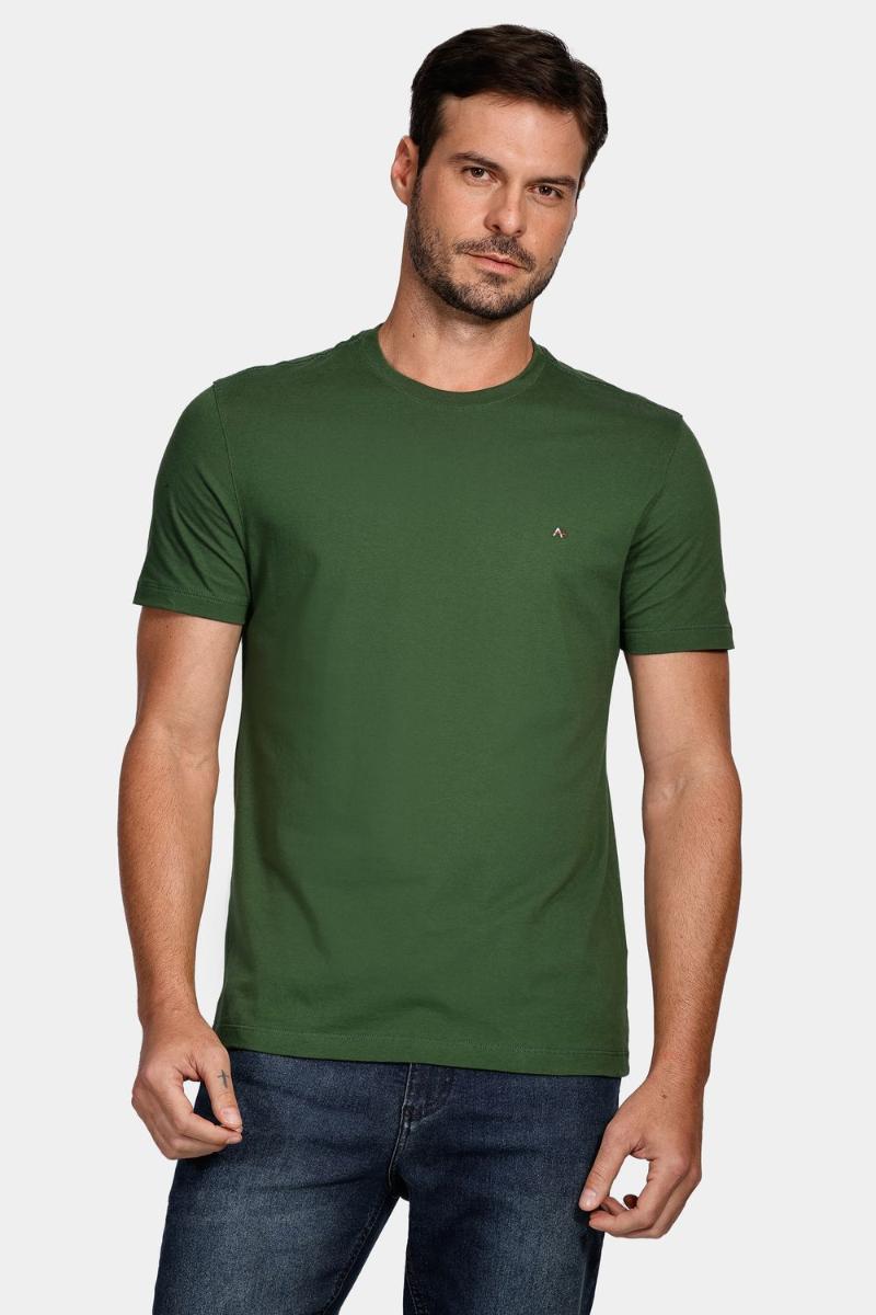 Camiseta Aramis Básica Verde Musgo - 1