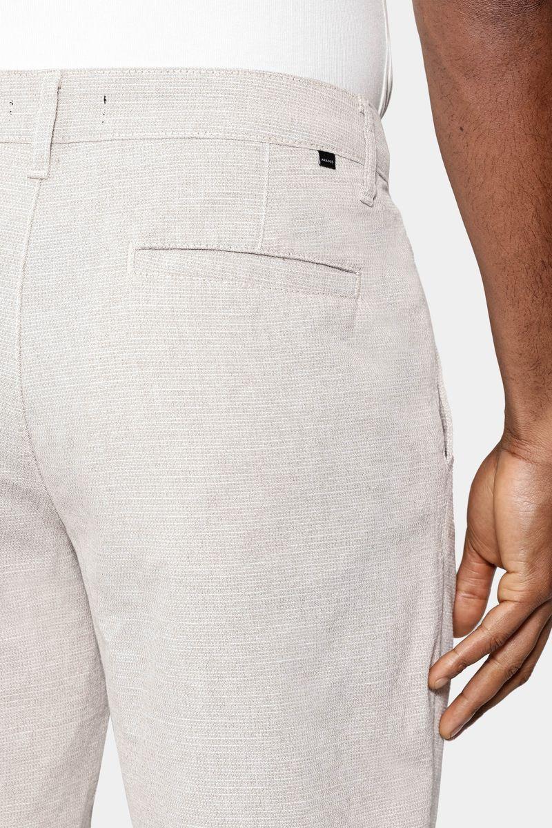 Bermuda Aramis Chino Algodão Classica Maquinetada Areia - 4
