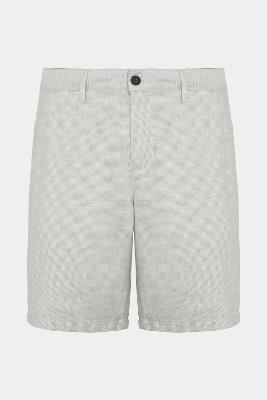 Bermuda Aramis Chino Algodão Classica Maquinetada Areia