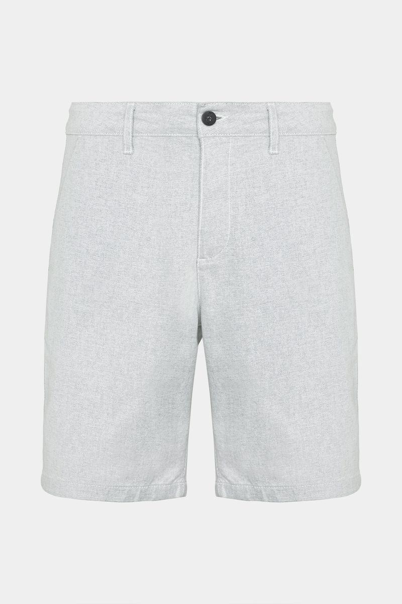 Bermuda Aramis Chino Algodão Moline Branco - 1