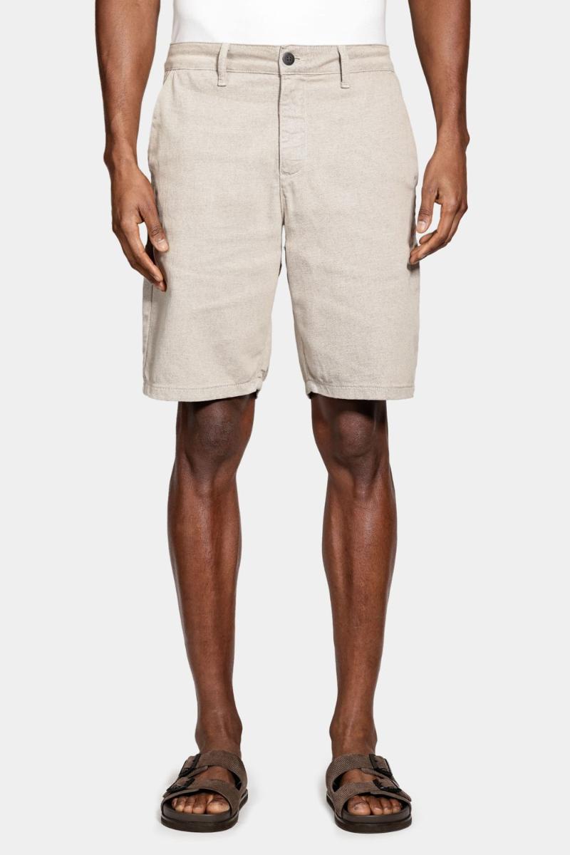 Bermuda Aramis Chino Algodão Moline Areia - 1