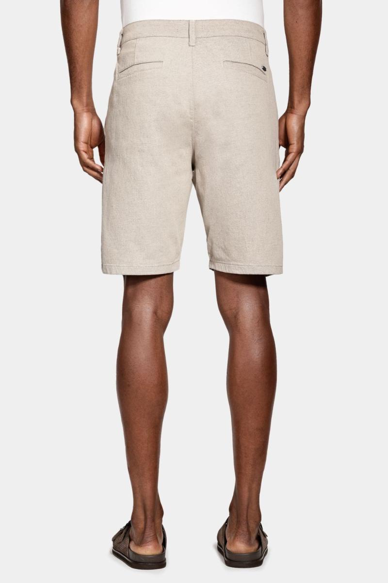 Bermuda Aramis Chino Algodão Moline Areia - 5