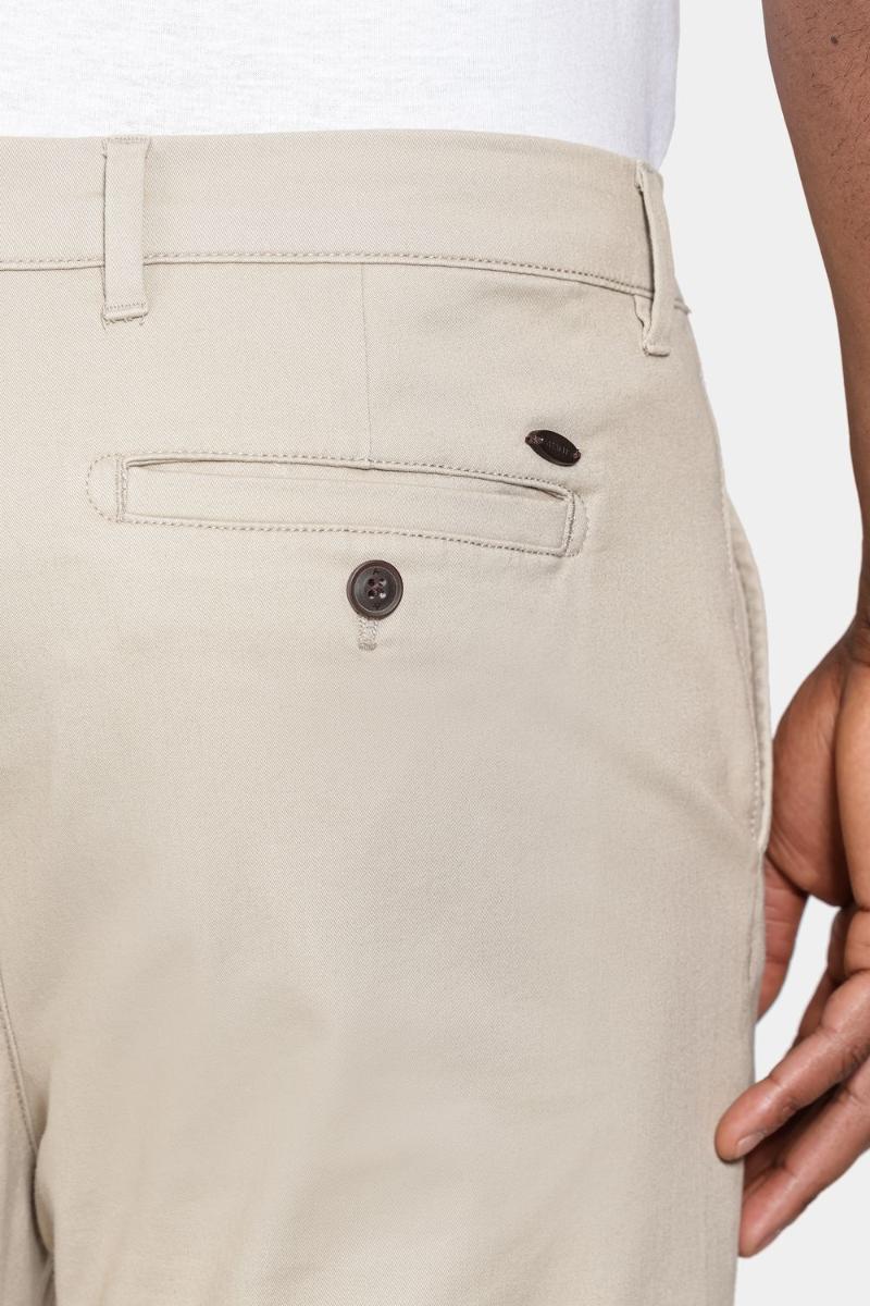 Calça Aramis Chino Algodão Premium Básica Areia - 3