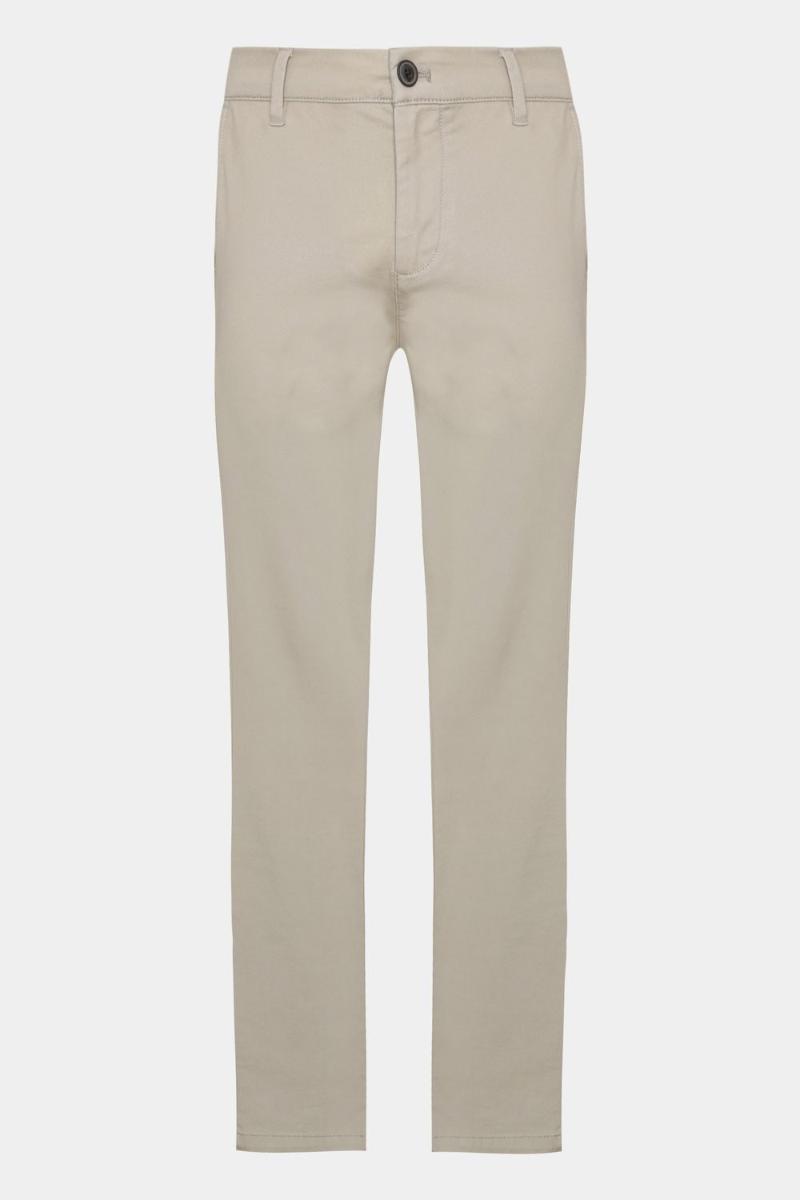 Calça Aramis Chino Algodão Premium Básica Areia - 5
