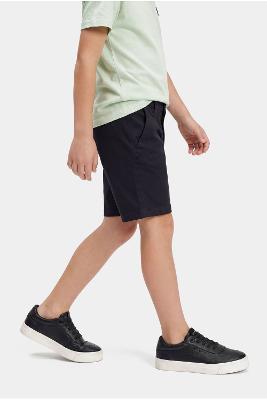Bermuda Aramis Infantil Confort Chino Color Preto