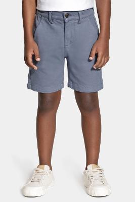 Bermuda Aramis Infantil Confort Chino Color Azul Indigo