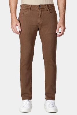 Calça Aramis 5 Pockets Sarja Textura Cáqui