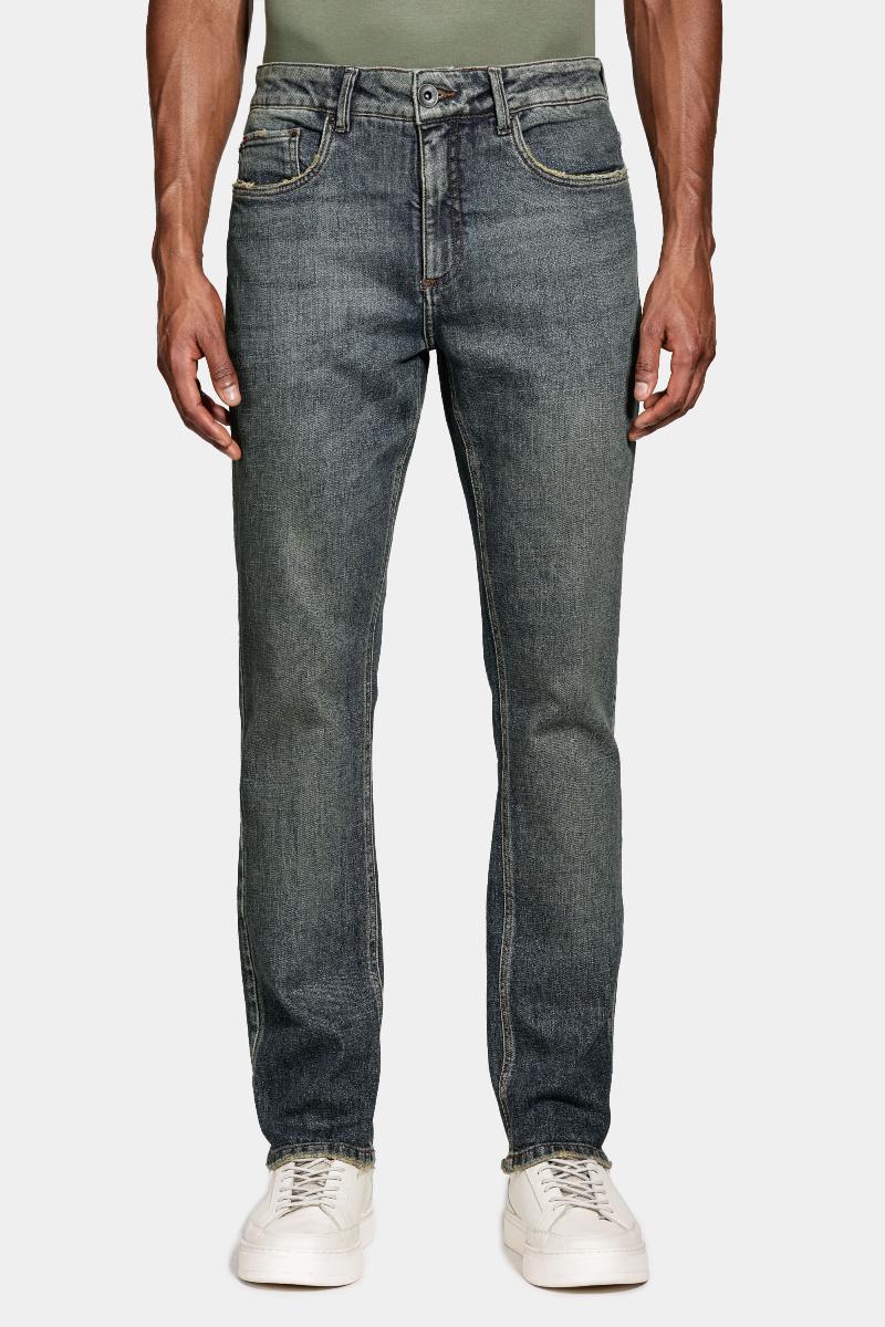 Calca Jeans Regular Red Blue Intense Azul Escuro - 1