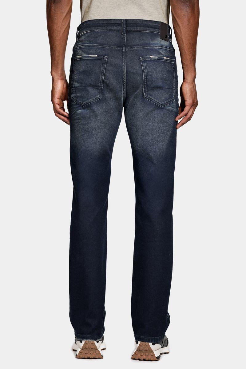 Calça Aramis Jeans Slim Comfort Jateada Azul Escuro - 5