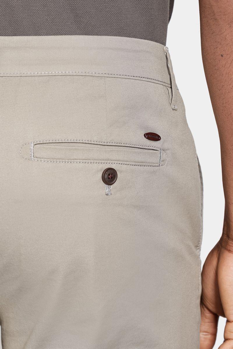 Calça Aramis Chino Algodão Premium Básica Cinza - 3