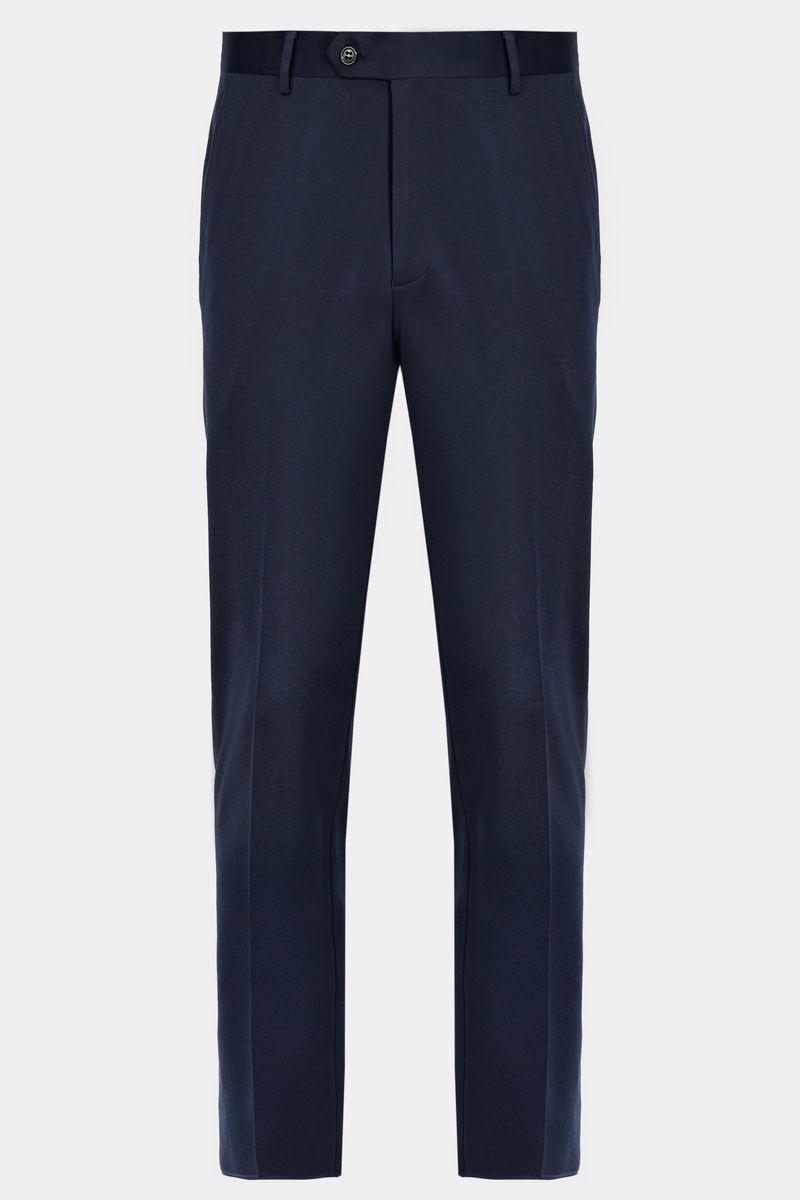 Calça Aramis Alfaiataria Malha Mescla Slim Marinho - 5