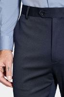 Calça Aramis Alfaiataria Malha Mescla Slim Marinho - 2