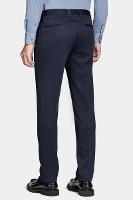 Calça Aramis Alfaiataria Malha Mescla Slim Marinho