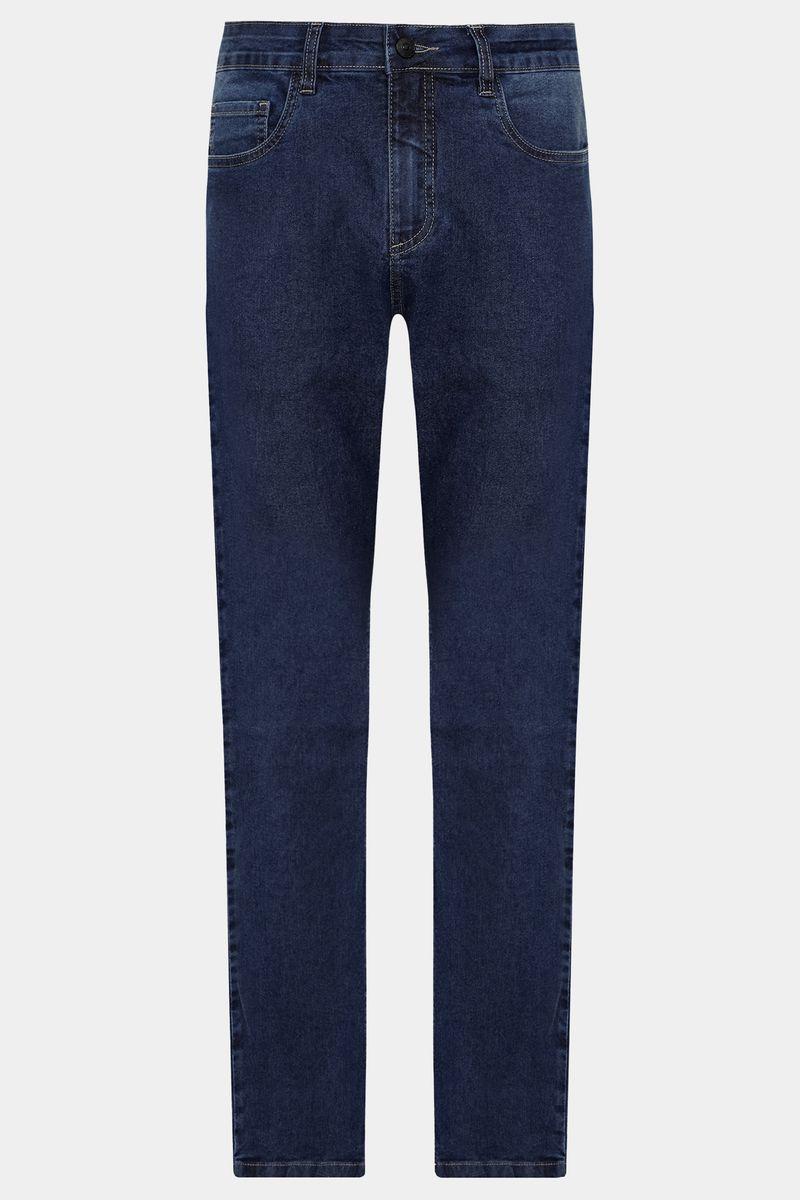Calça Aramis Jeans Slim Especial Knit Azul Escuro - 1