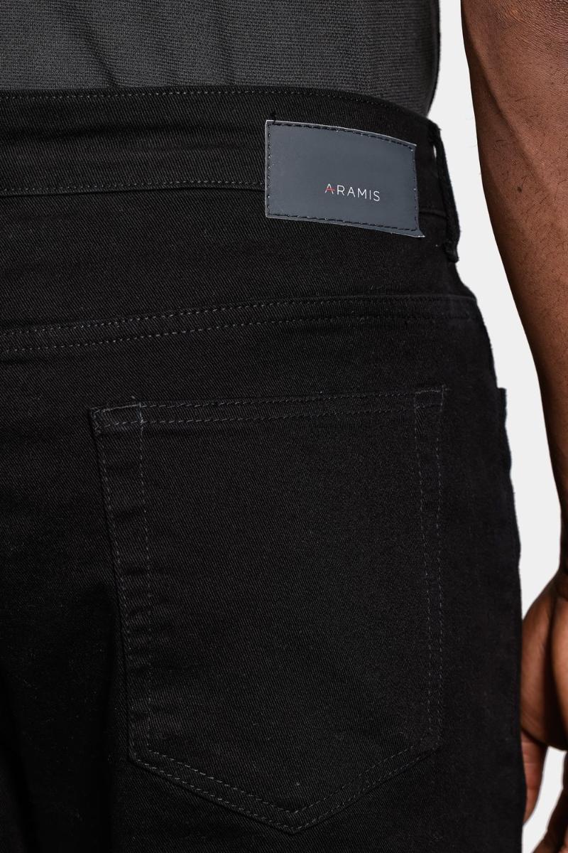 Calça Aramis Jeans Regular Preto - 5
