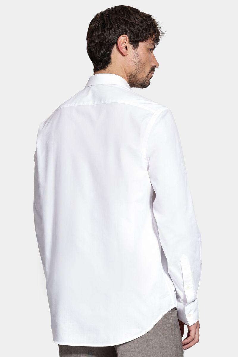 Camisa Aramis Manga Longa Regular Algodão Fio 50 Branco - 4