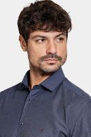 Camisa Aramis Manga Longa Algodão Misto Marinho - 2