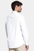 Camisa Aramis Manga Longa Algodão Misto Branco - 3