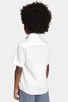 Camisa Aramis Infantil Manga Curta Flamê Bosco Branco - 3