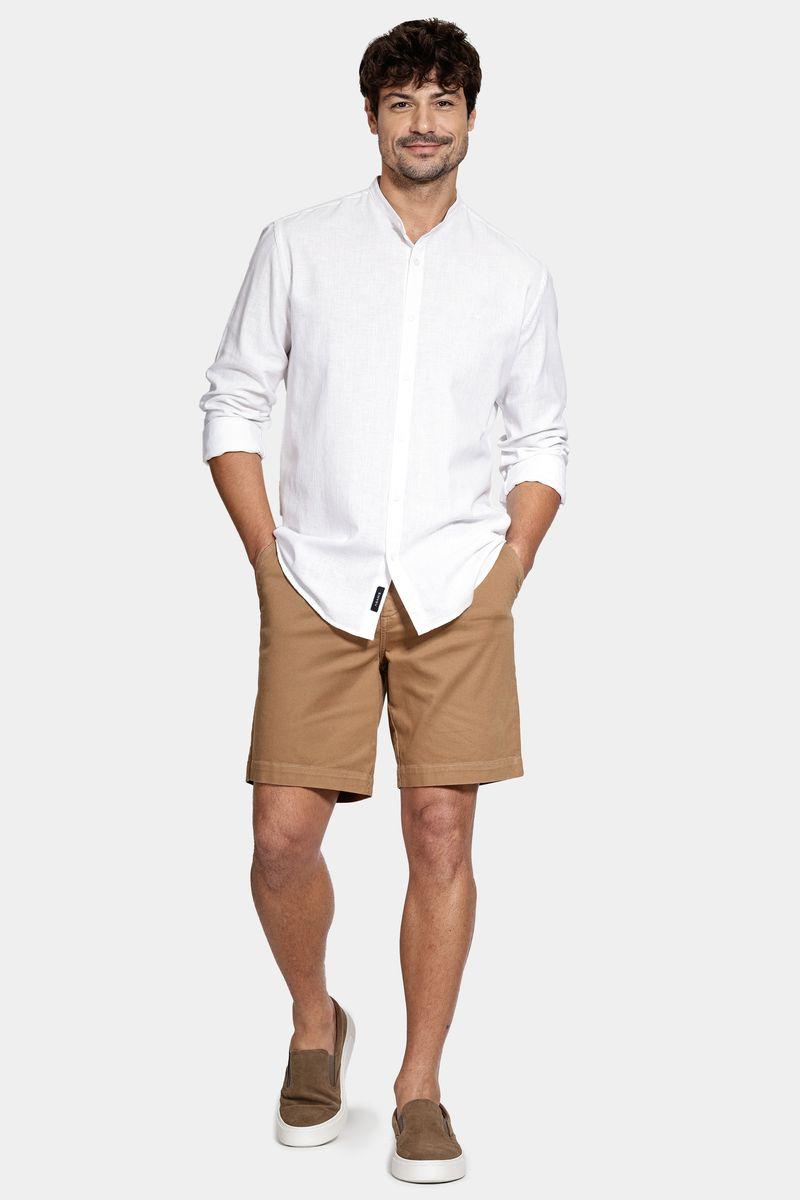 Camisa Aramis Manga Longa Regular Linho Branco - 2