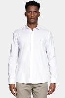 Camisa Aramis Slim Algodão Tricoline Manga Longa Branco - 2