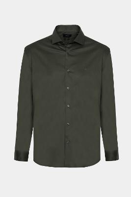 Camisa Aramis Manga Longa Tech Cotton Blend Verde