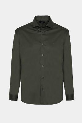 Camisa Aramis Manga Longa Tech Cotton Blend Verde