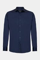 Camisa Aramis Manga Longa Tech Cotton Blend Marinho