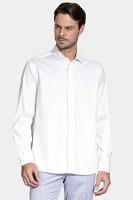 Camisa Aramis Manga Longa Maquinetada Stretch Branco - 1