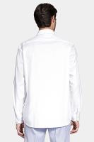 Camisa Aramis Manga Longa Maquinetada Stretch Branco - 3