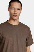 Camiseta Aramis Algodão Flamê Manga Curta Caqui - 2